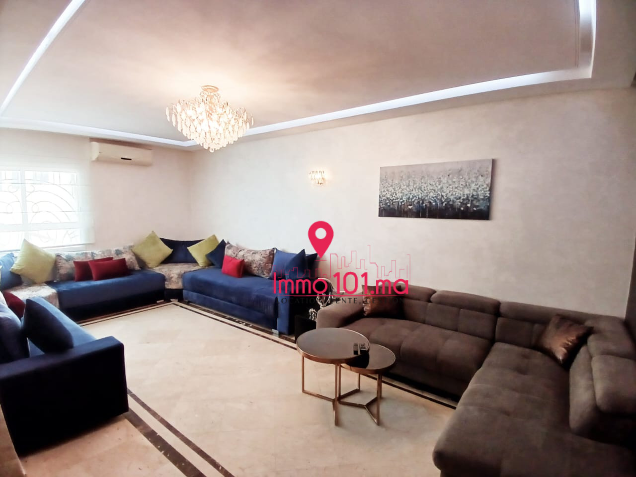 Location appartement meublé à Hay Riad AYLAM2455